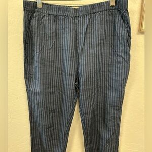 MARINE LAYER Allison Stripe Pants 10185 navy XL